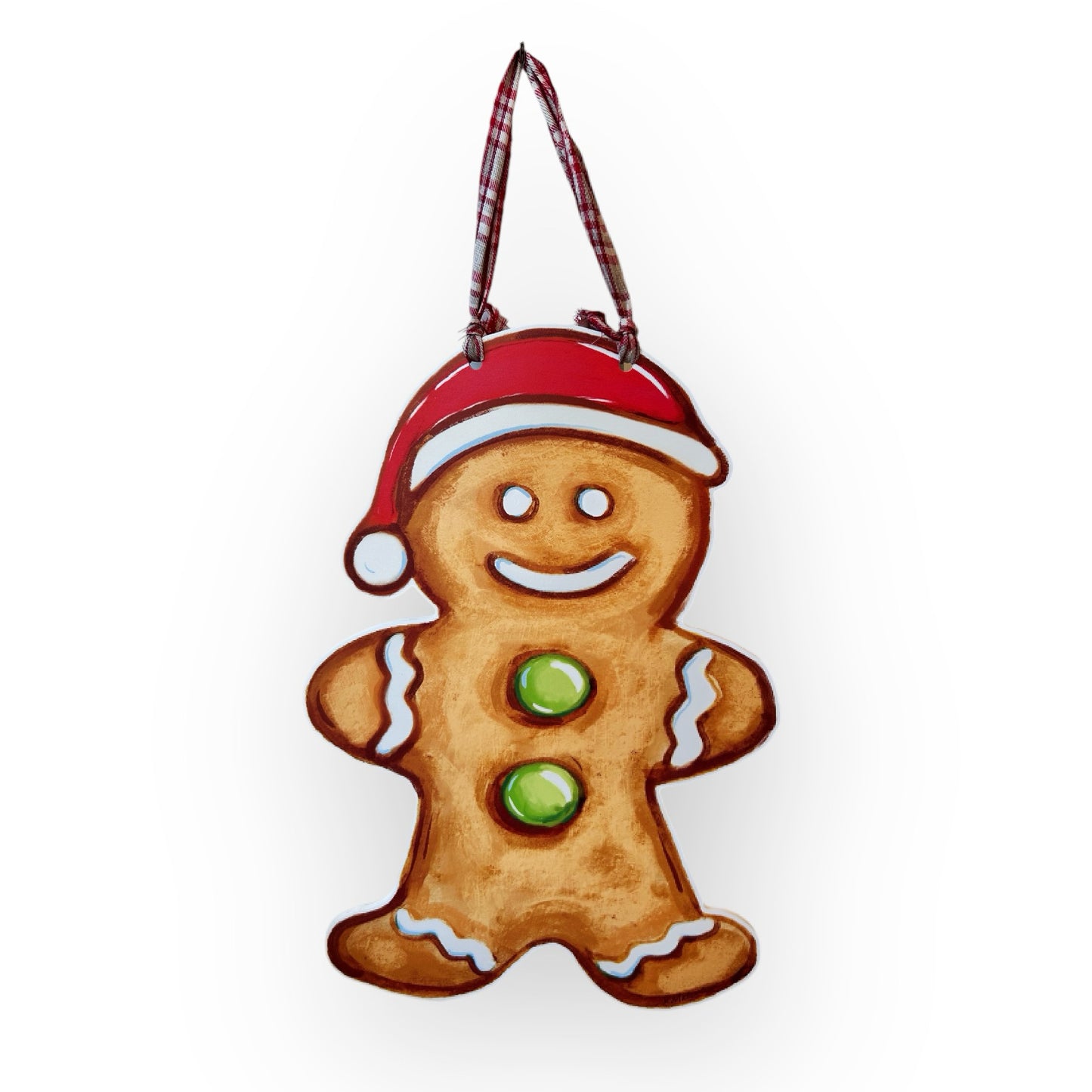 Gingerbread Man Home Malone Door Hanger