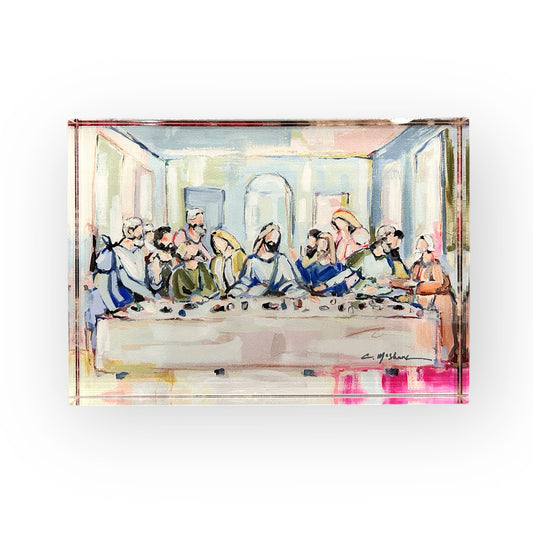 The Last Supper Acrylic Block