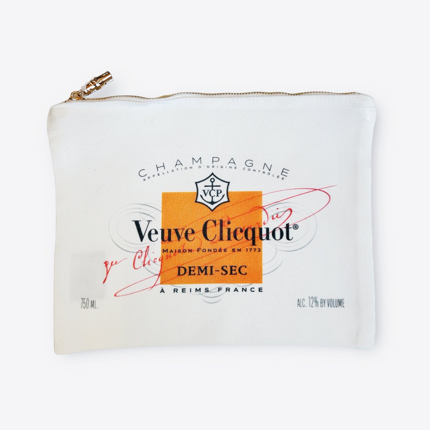 Champagne Zipper Bag