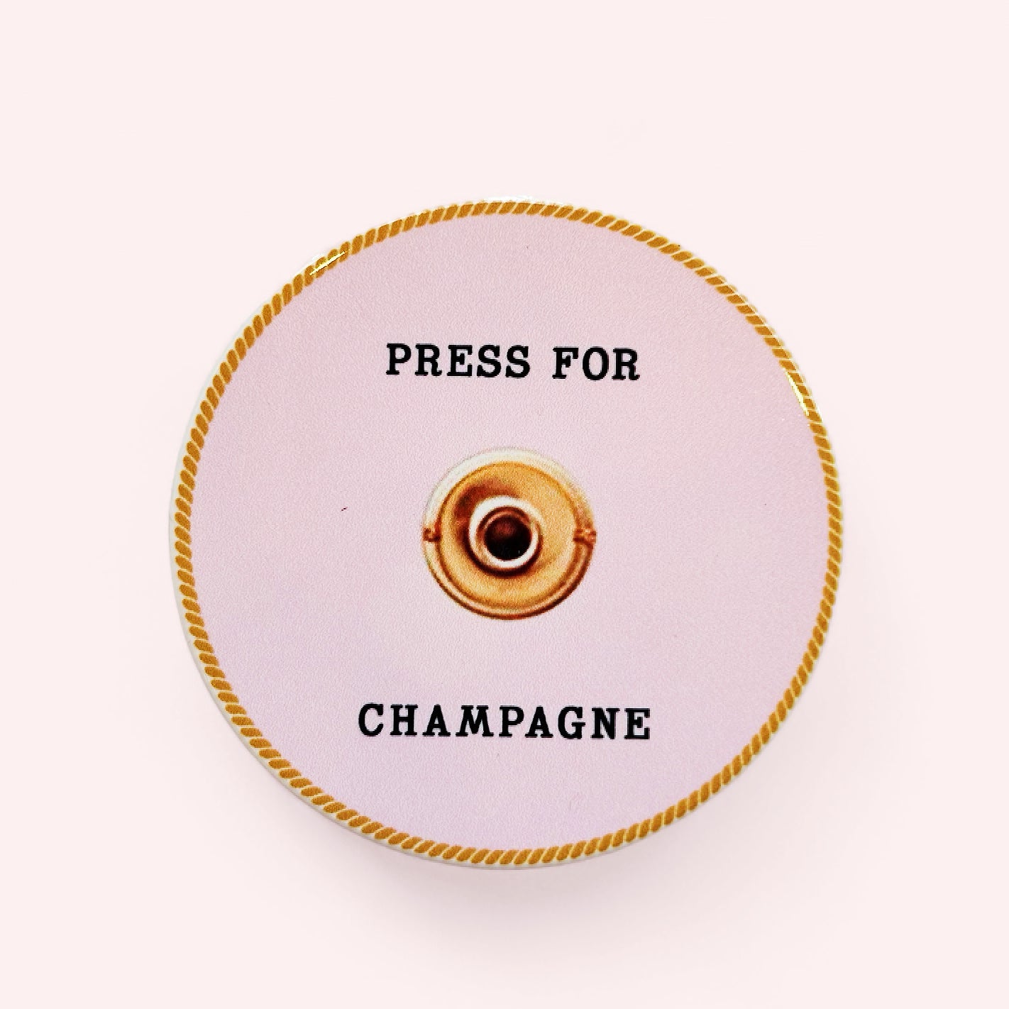 Press for Champagne Coasters