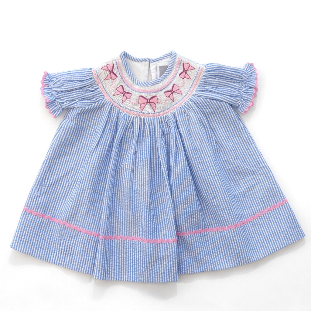 Little Bows Smocked Dress
