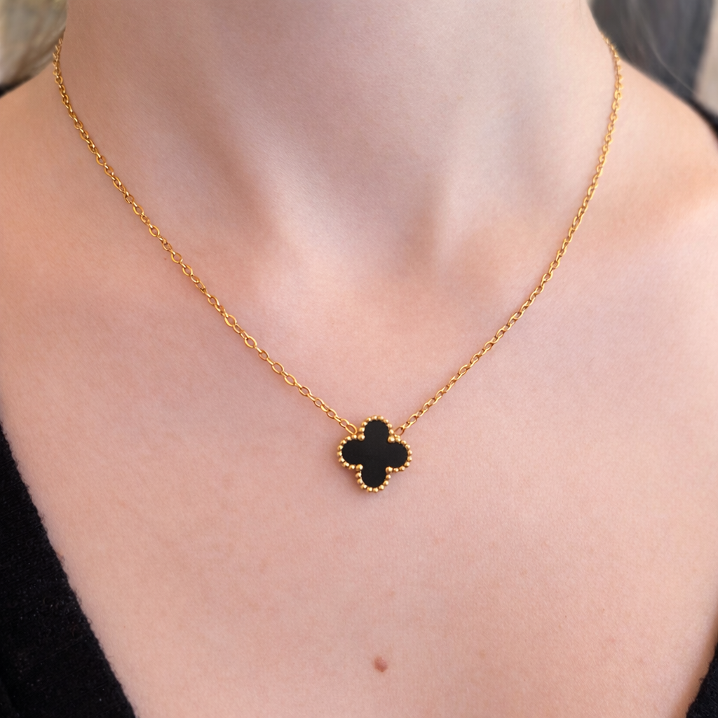 Lucky Charm Clover Necklace