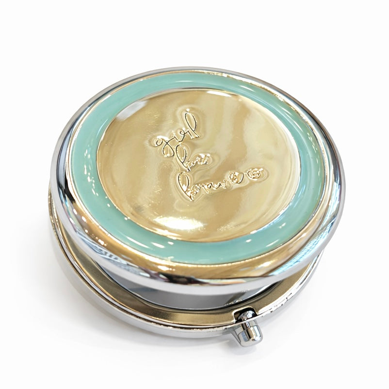 Girl Be Brave Compact Mirror