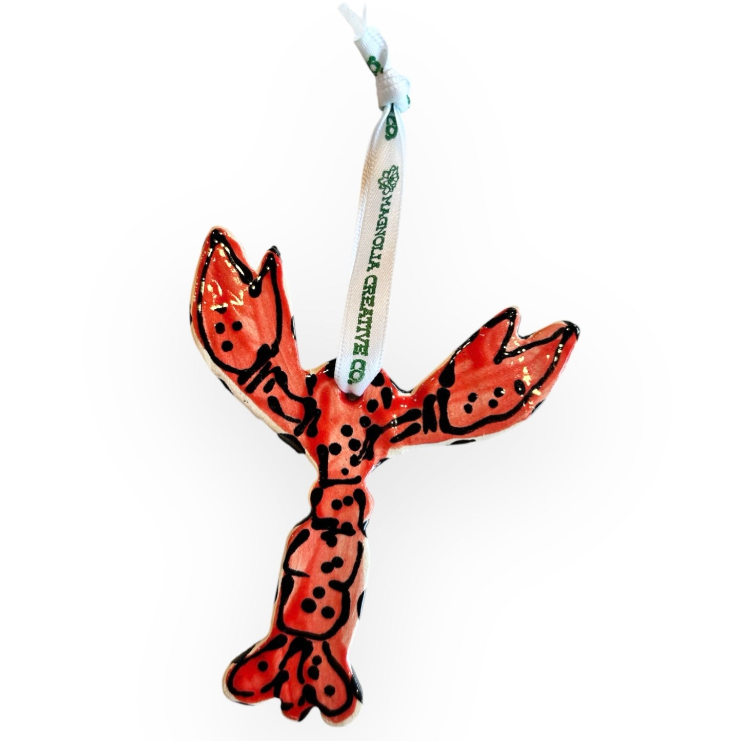 Crawfish Ceramic Ornament