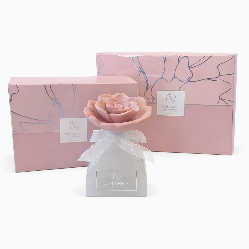 Pretty Valley Home Ceramic Rose Gypsum Diffuser
