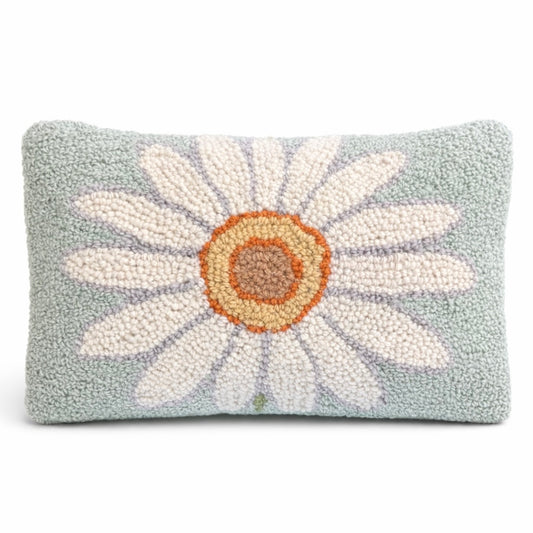 Daisy Hooked Pillow