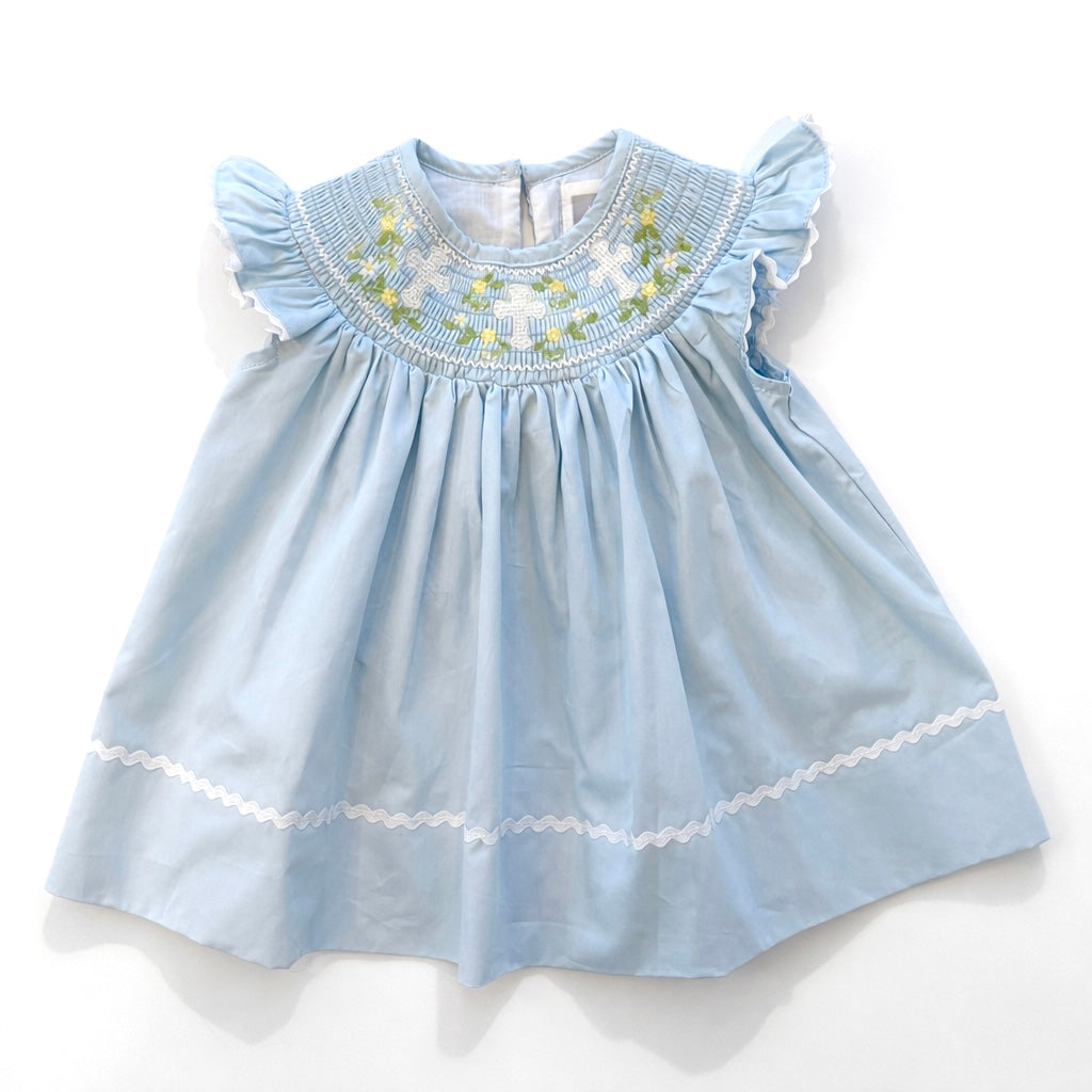 Sunday Blessings Smocked Dress