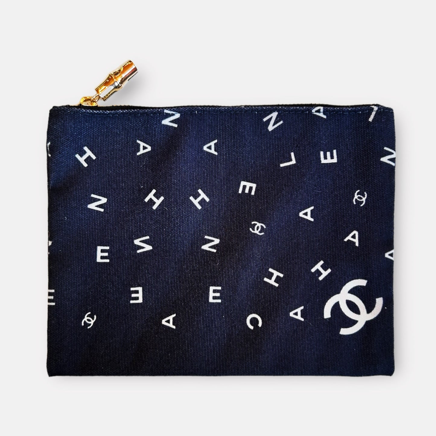 Designer Inspired Zipper Pouch