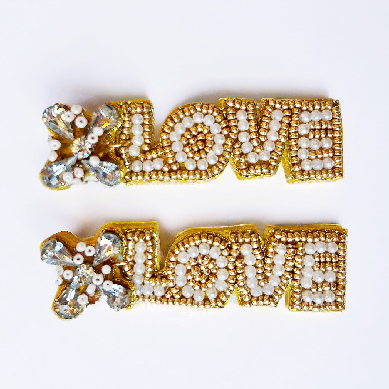 Love Beaded Earrings