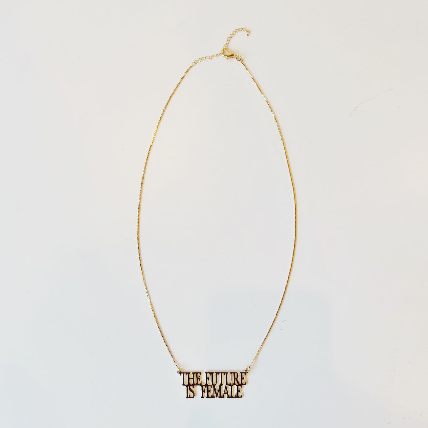 The Future is Female Necklace