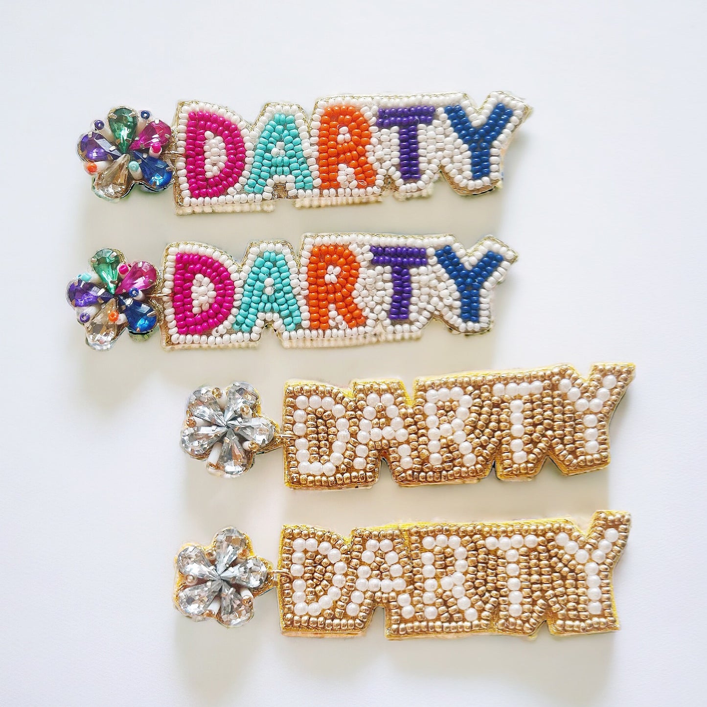 Beaded Darty Earrings