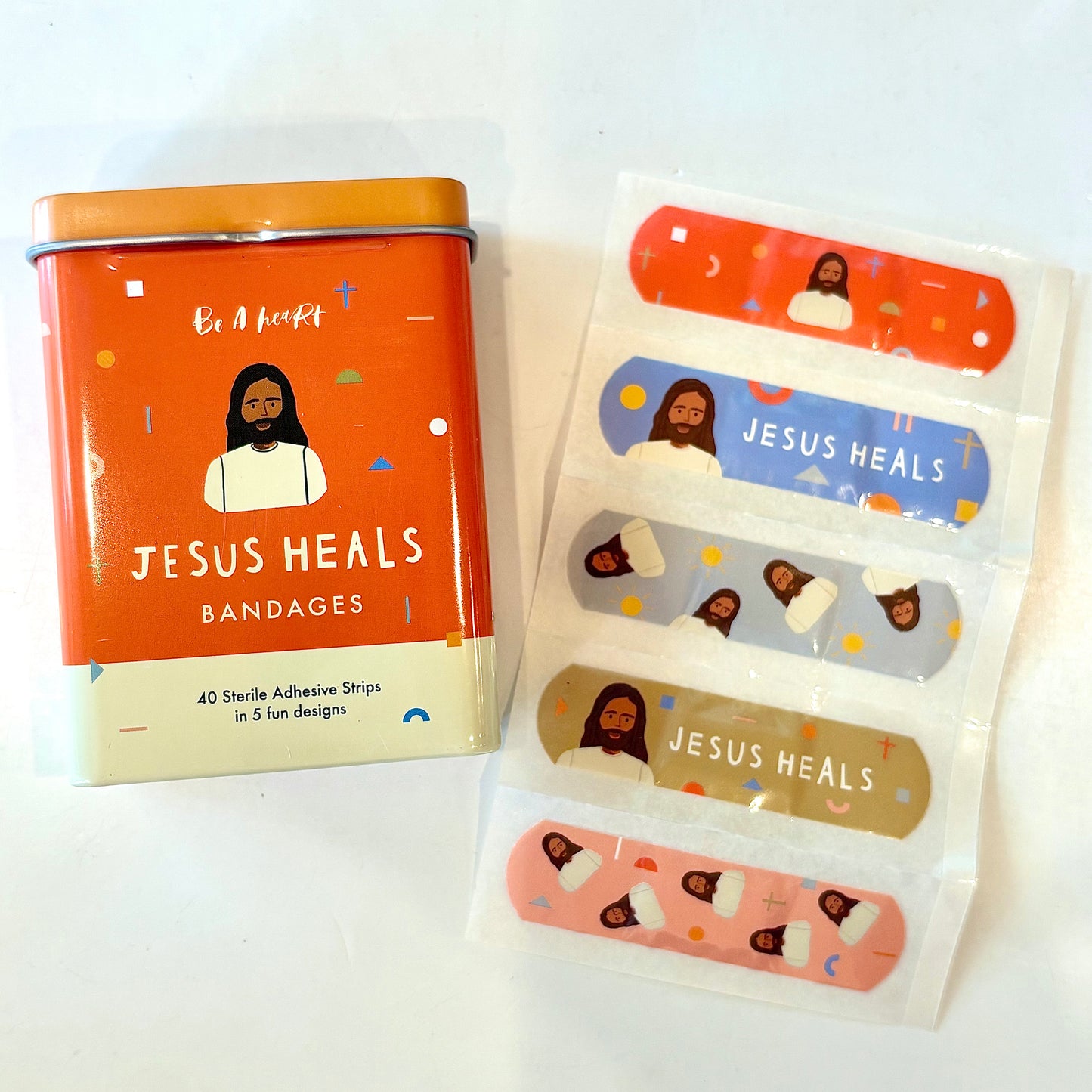 Jesus Heals Bandages