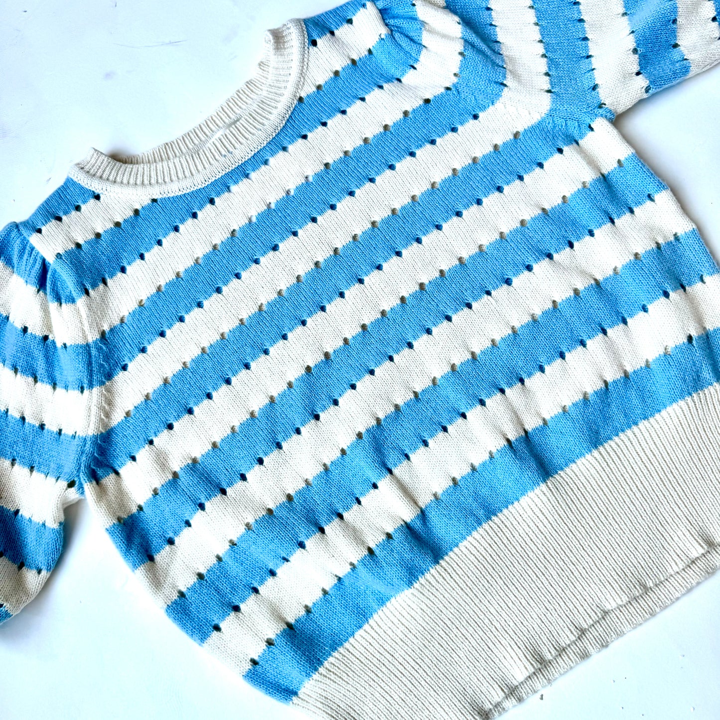 "Yacht Club" Short Sleeve Sweater