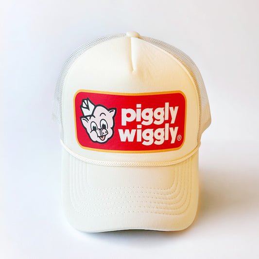 Beige Piggly Wiggly Hat