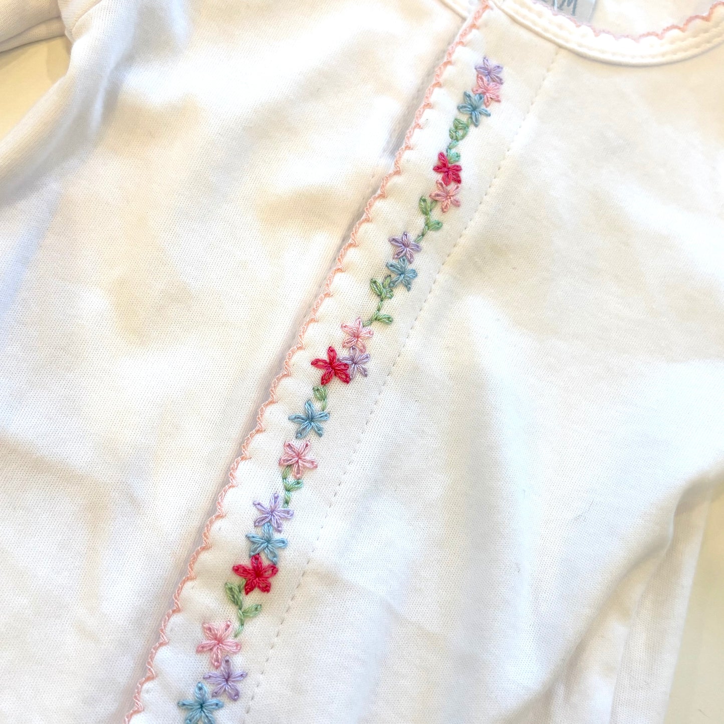 Sweet Blossom Baby Footie