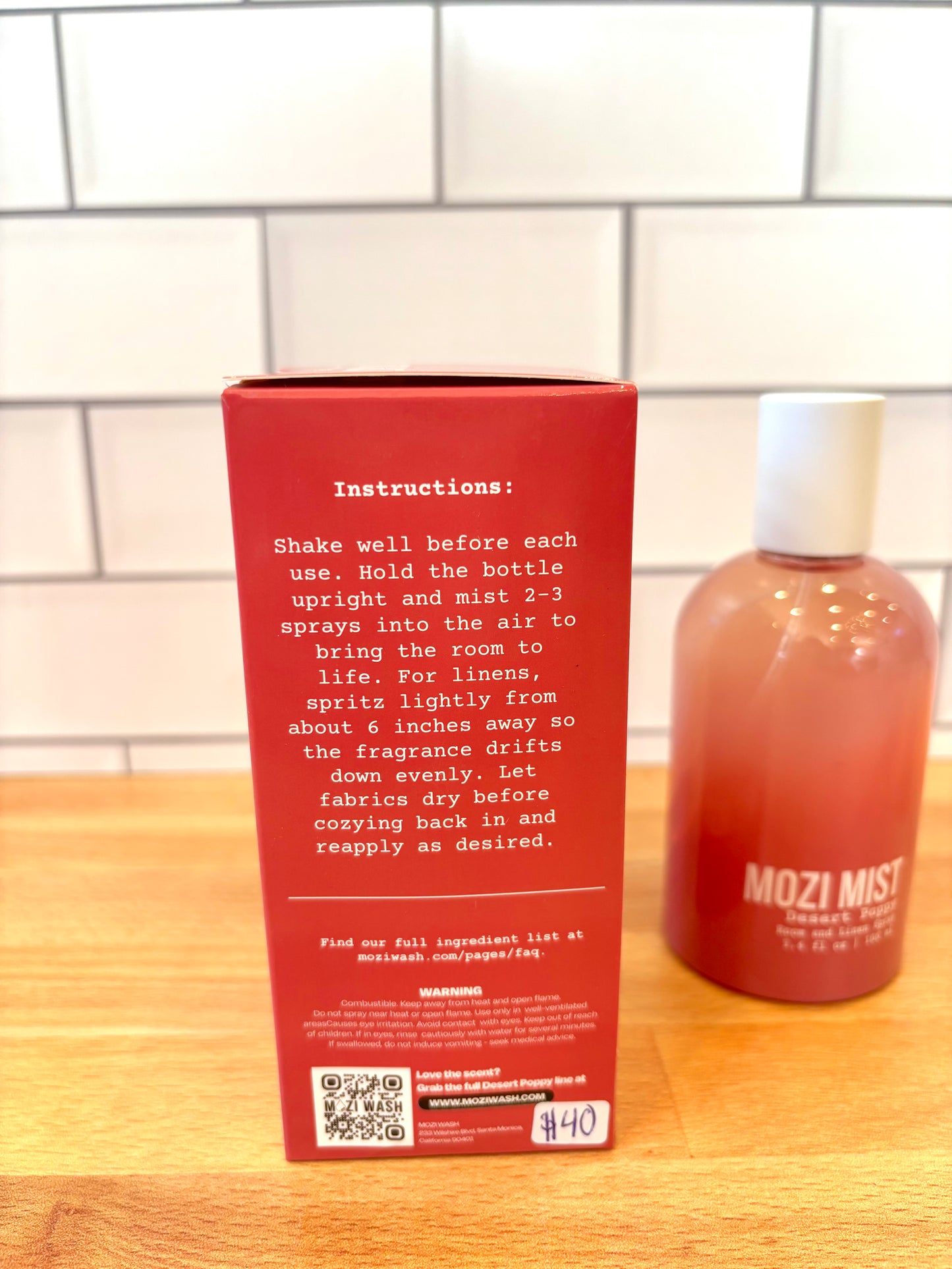 Mozi Mist Room and Linen Spray