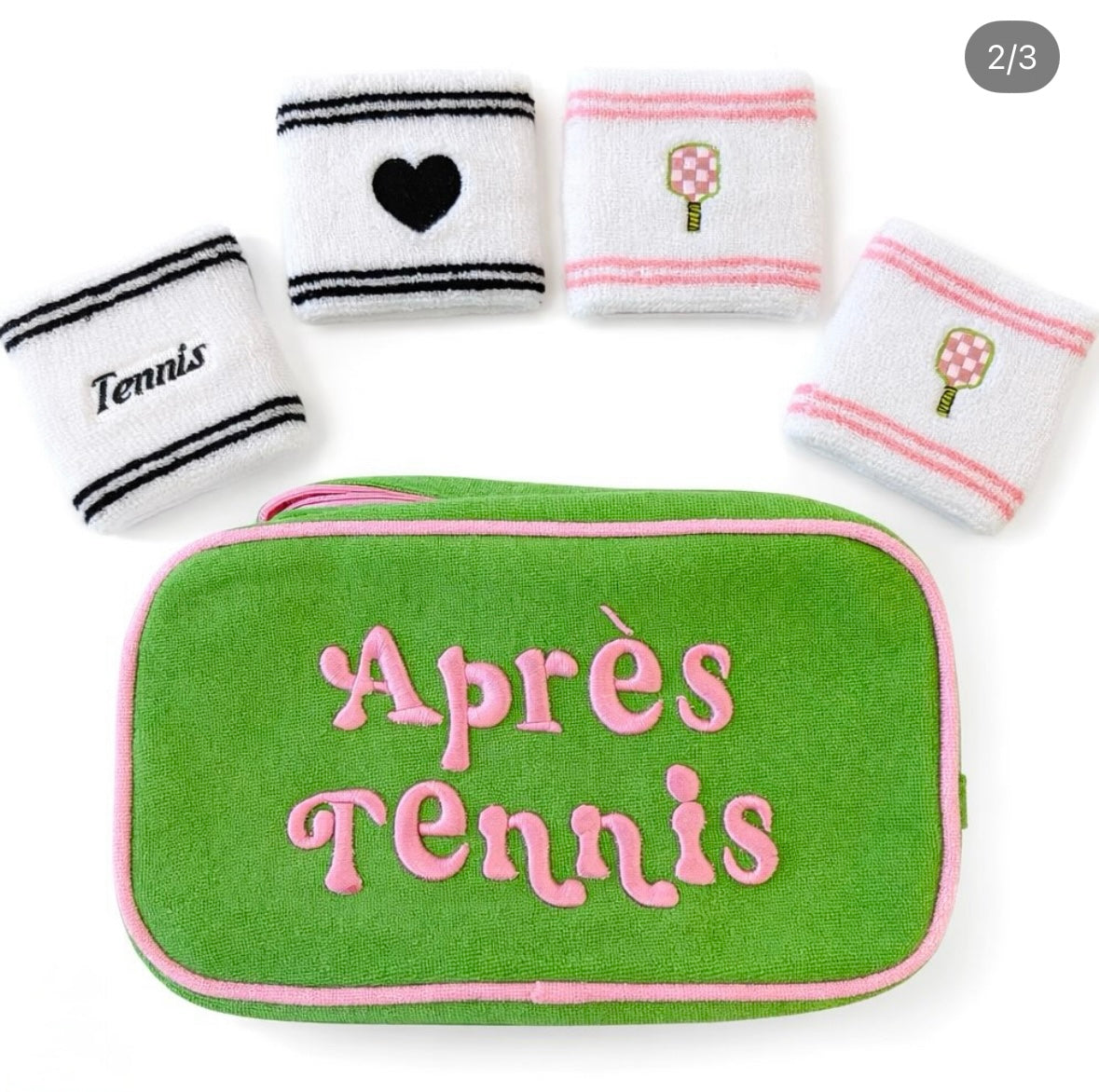 Apres Tennis Cosmetic Bag