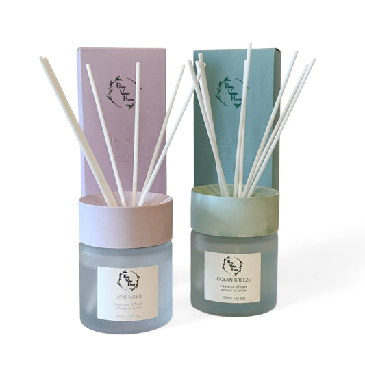 Pretty Valley Home Reed Diffuser Set