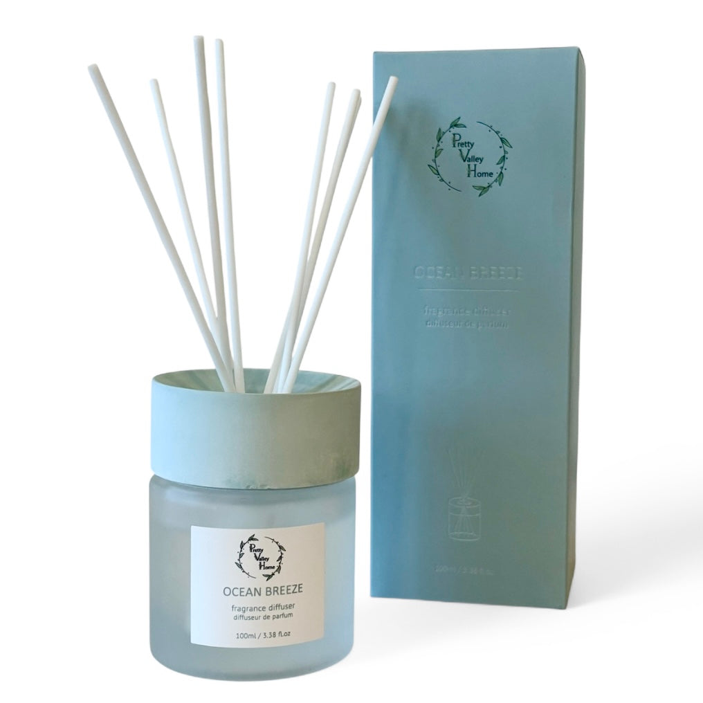 Pretty Valley Home Reed Diffuser Set