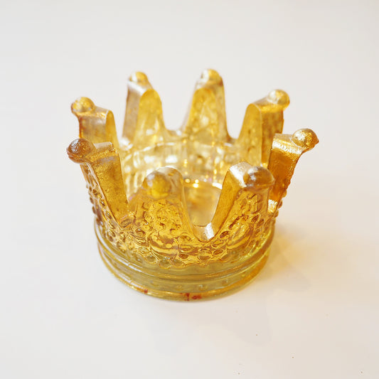 Crown Jewelry Tray Tea Candle Holder
