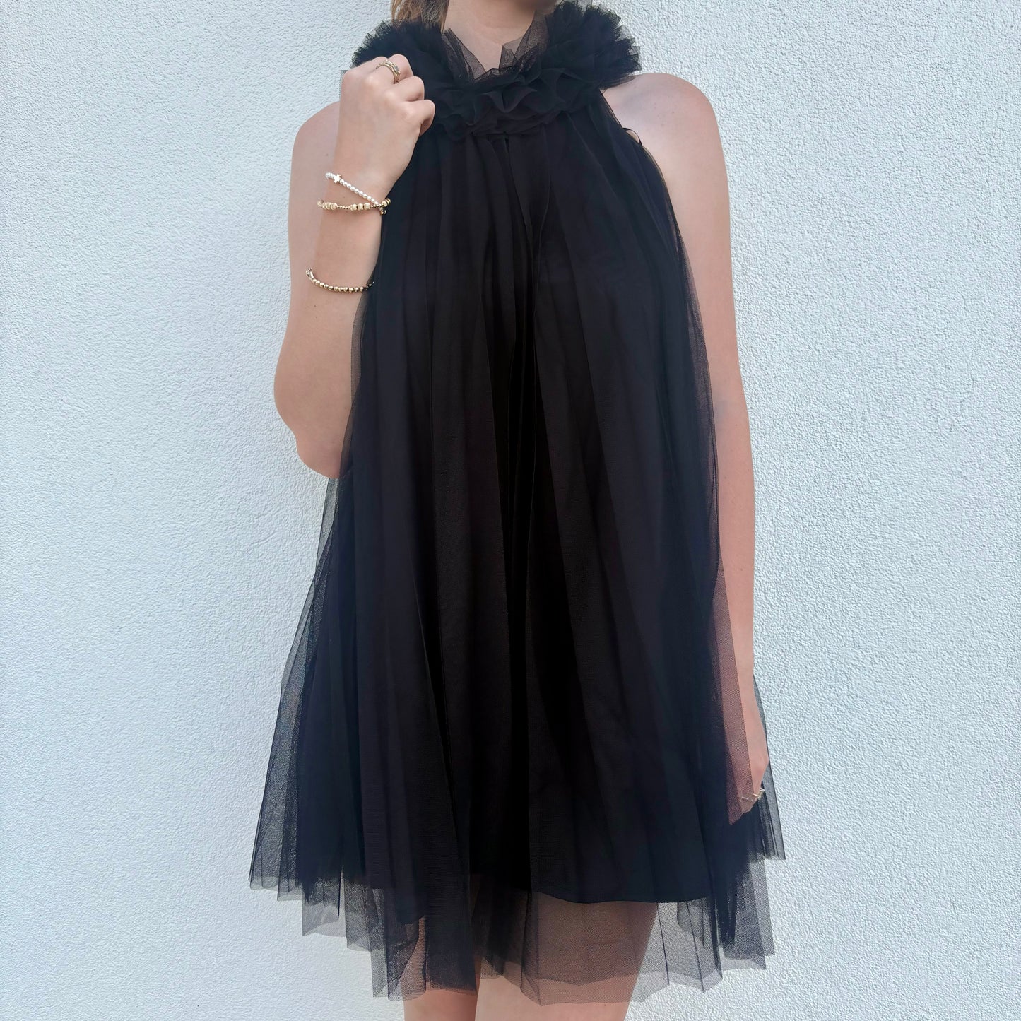After Dark Mini Tulle Dress~ Final Sale
