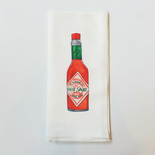 Hot Sauce Kitchen Towel