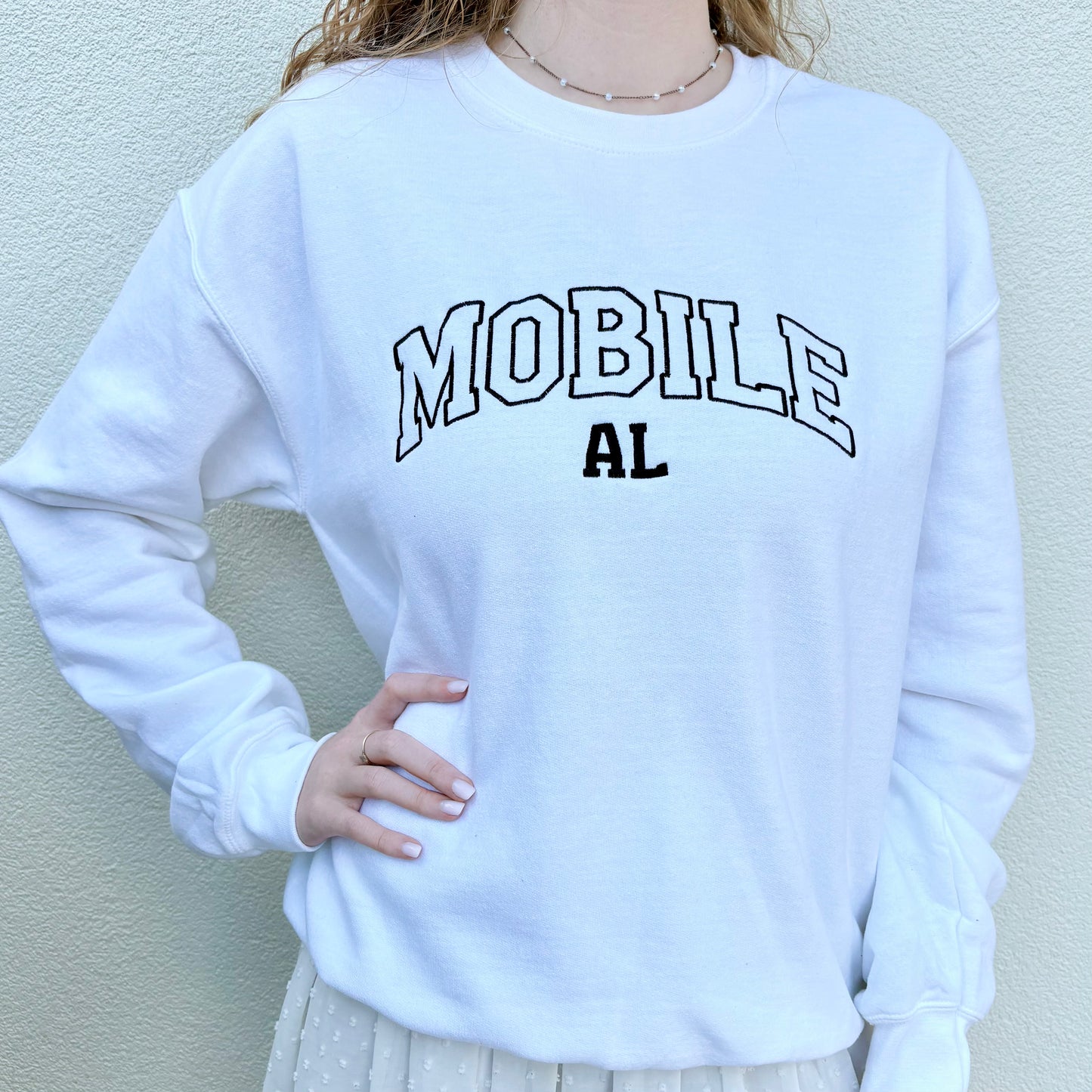 Mobile Alabama Crewneck Sweatshirt
