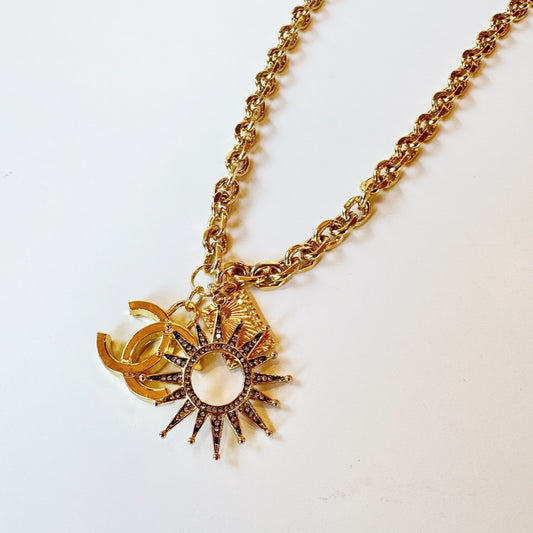 "The Golden Goddess" Designer Necklace