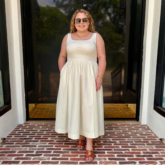 The Ivory Muse Dress~Final Sale