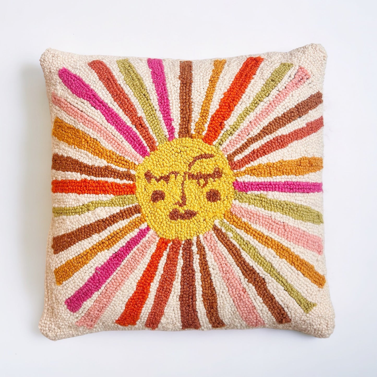 Hooked "Sunshine Bliss"Pillow