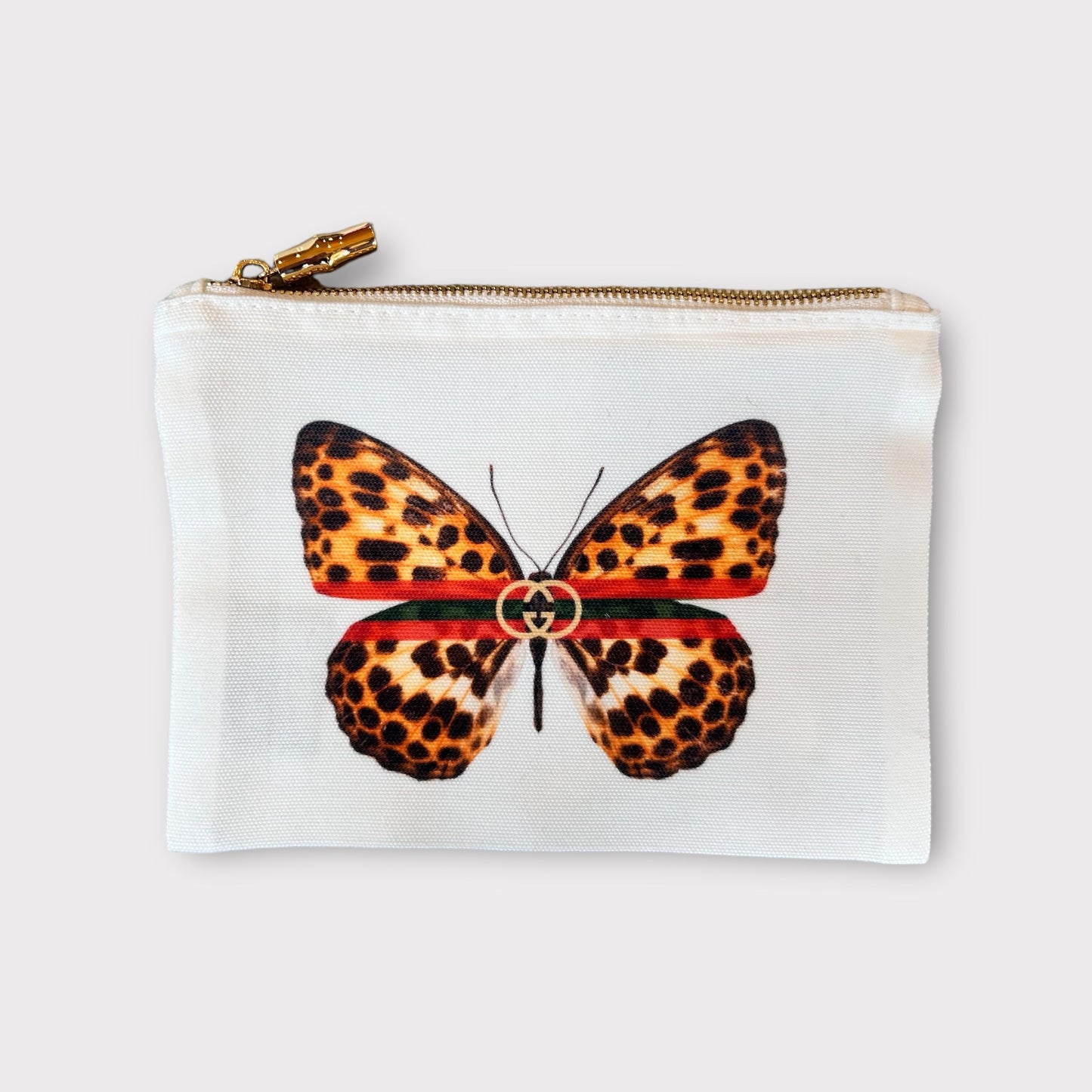 Butterfly Designer Inspired Zipper Bag