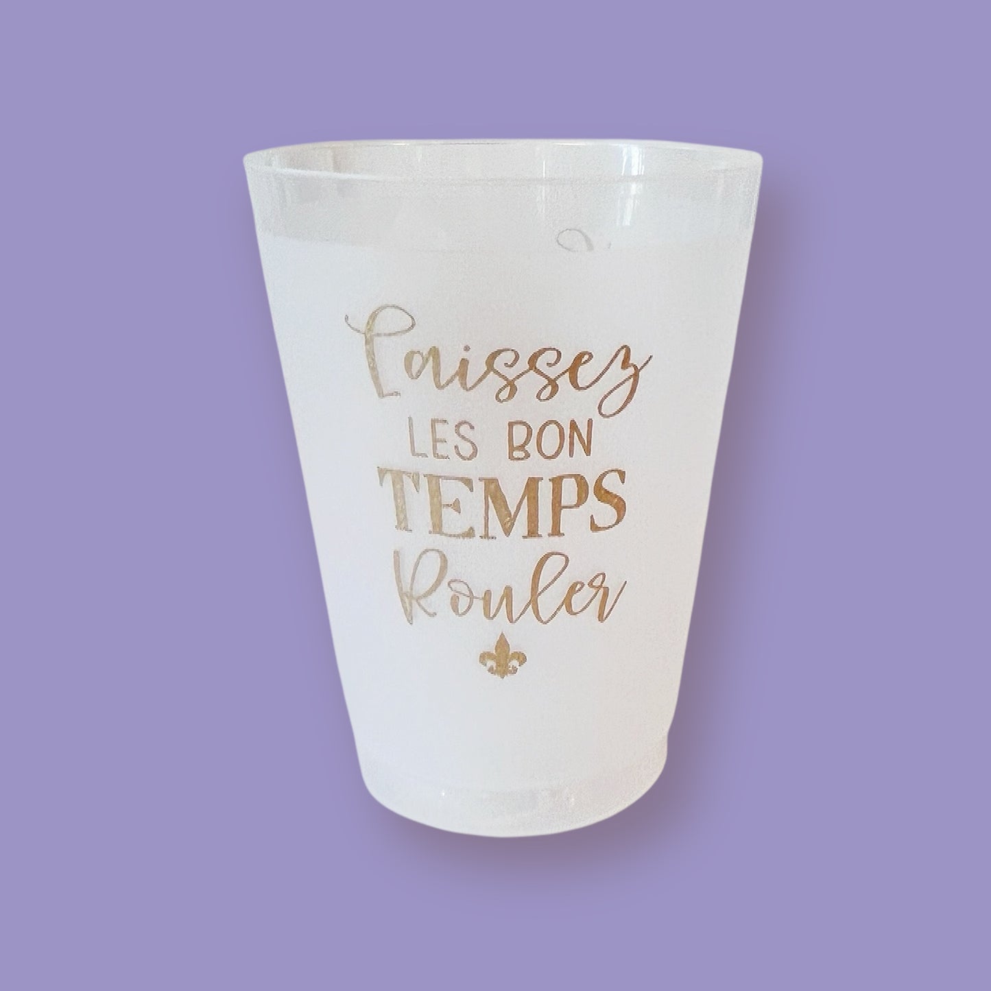 Laissez les Bon Temps Rouler (Let the good times roll) Party Cup Set