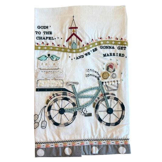 Going to the Chapel Kitchen Towel