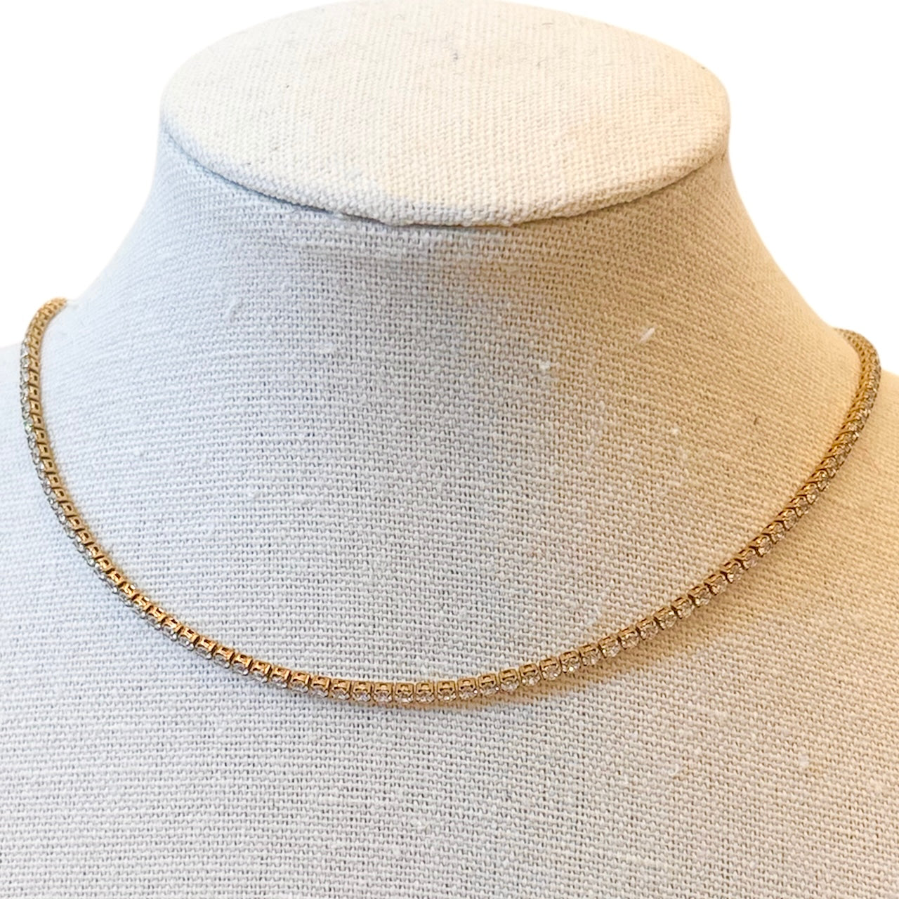 Dewline Tennis Necklace