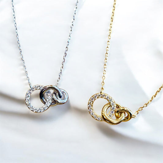 Pavé Ring Necklace