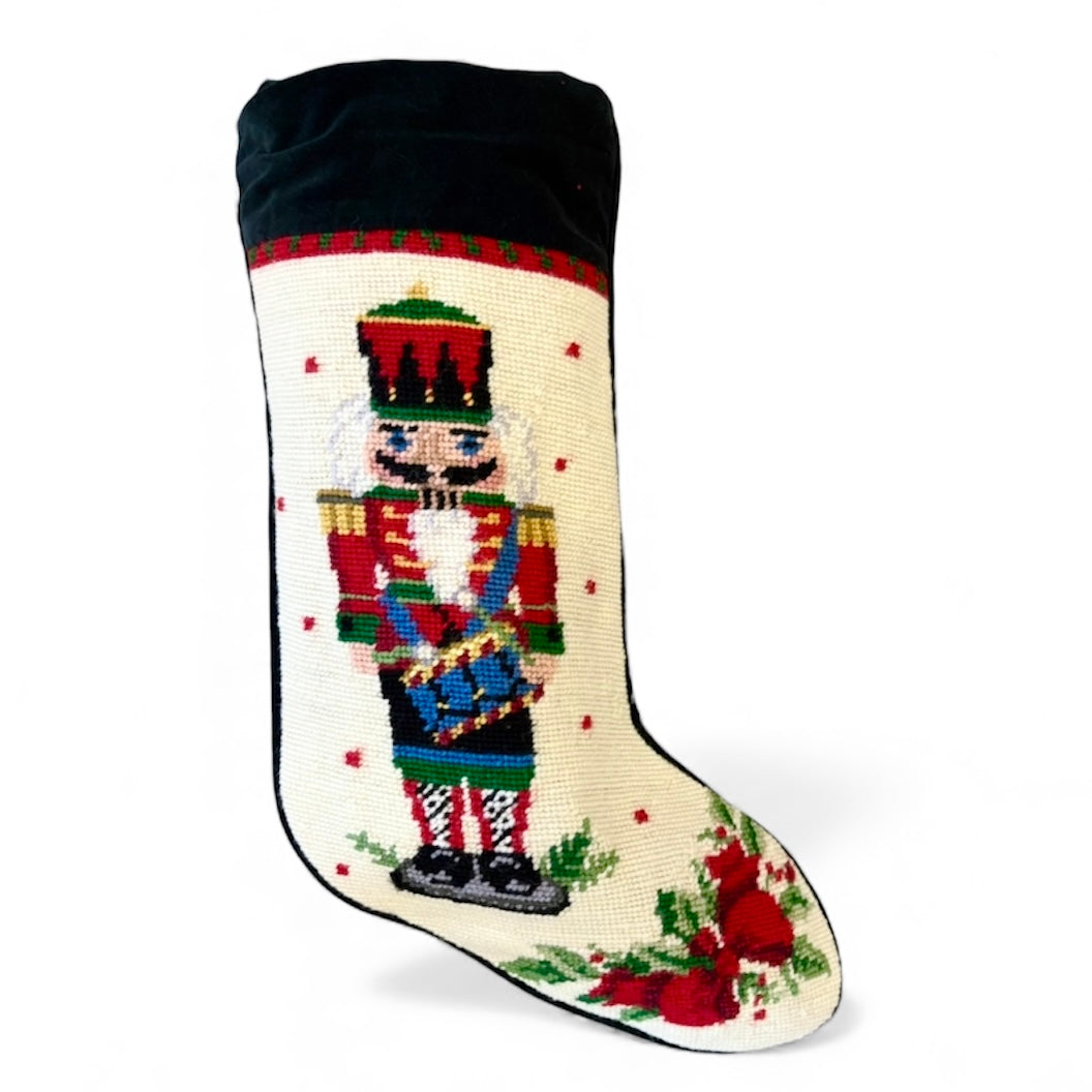 Christmas Needlepoint Stocking