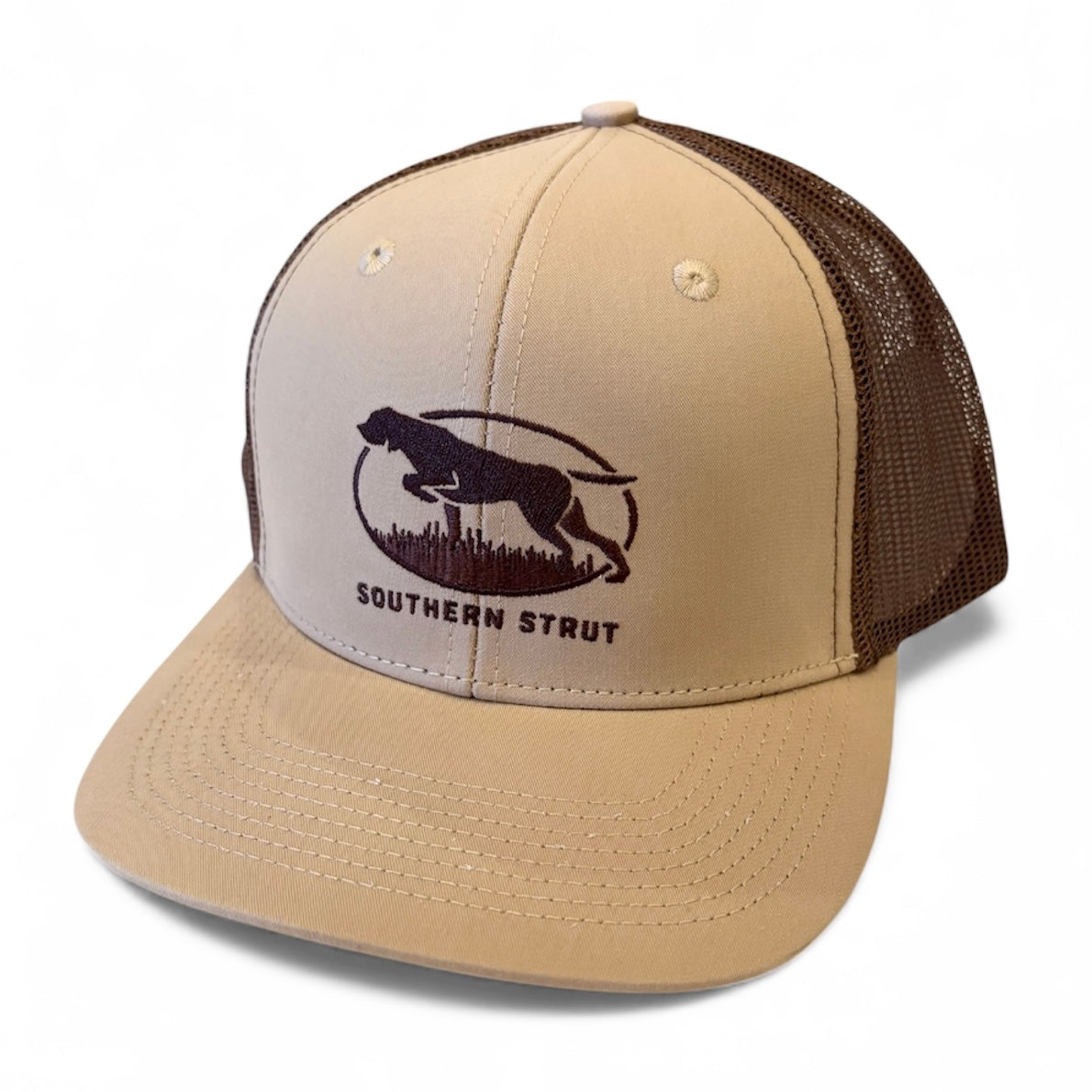Southern Strut Hunting Dog Meshback Trucker Hat