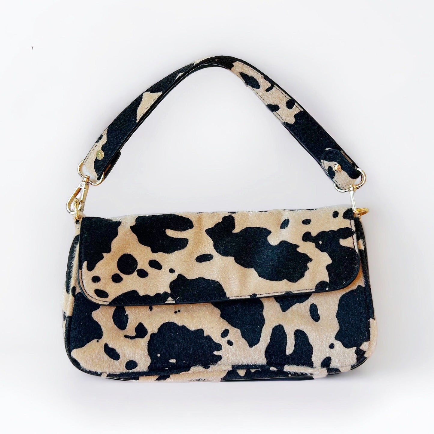 Cow Print Purse