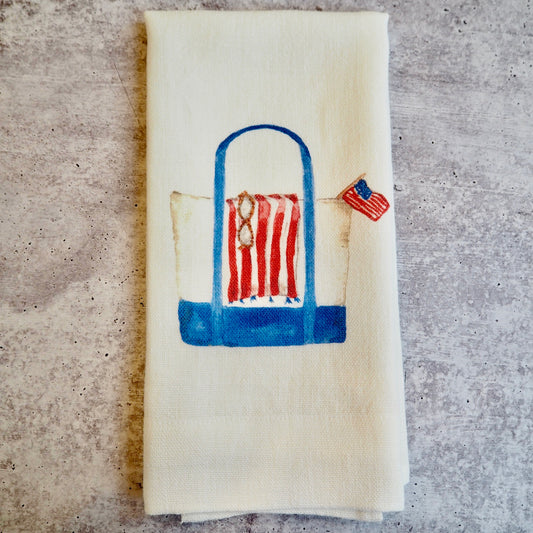 Beach Bag Kitchen Towel