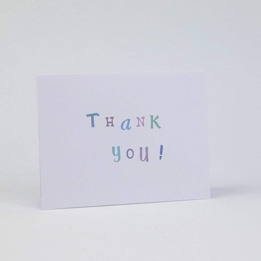 Girl Be Brave Thank You Card