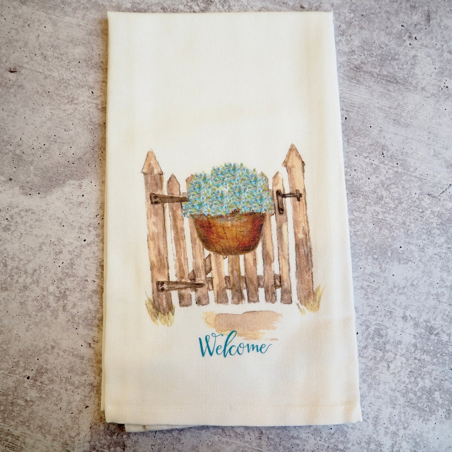 Welcome Kitchen Towel