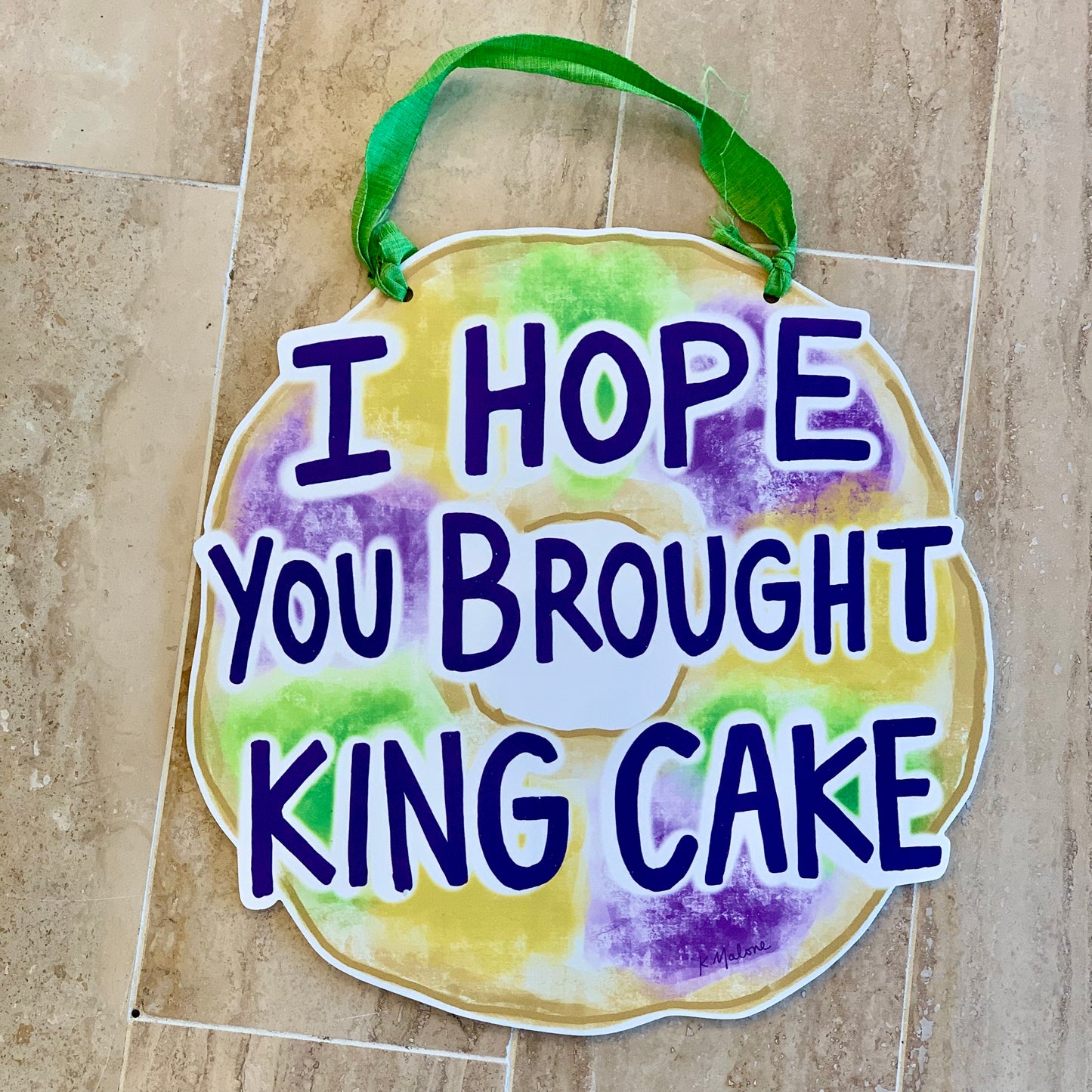 Home Malone Mardi Gras Door Hangers