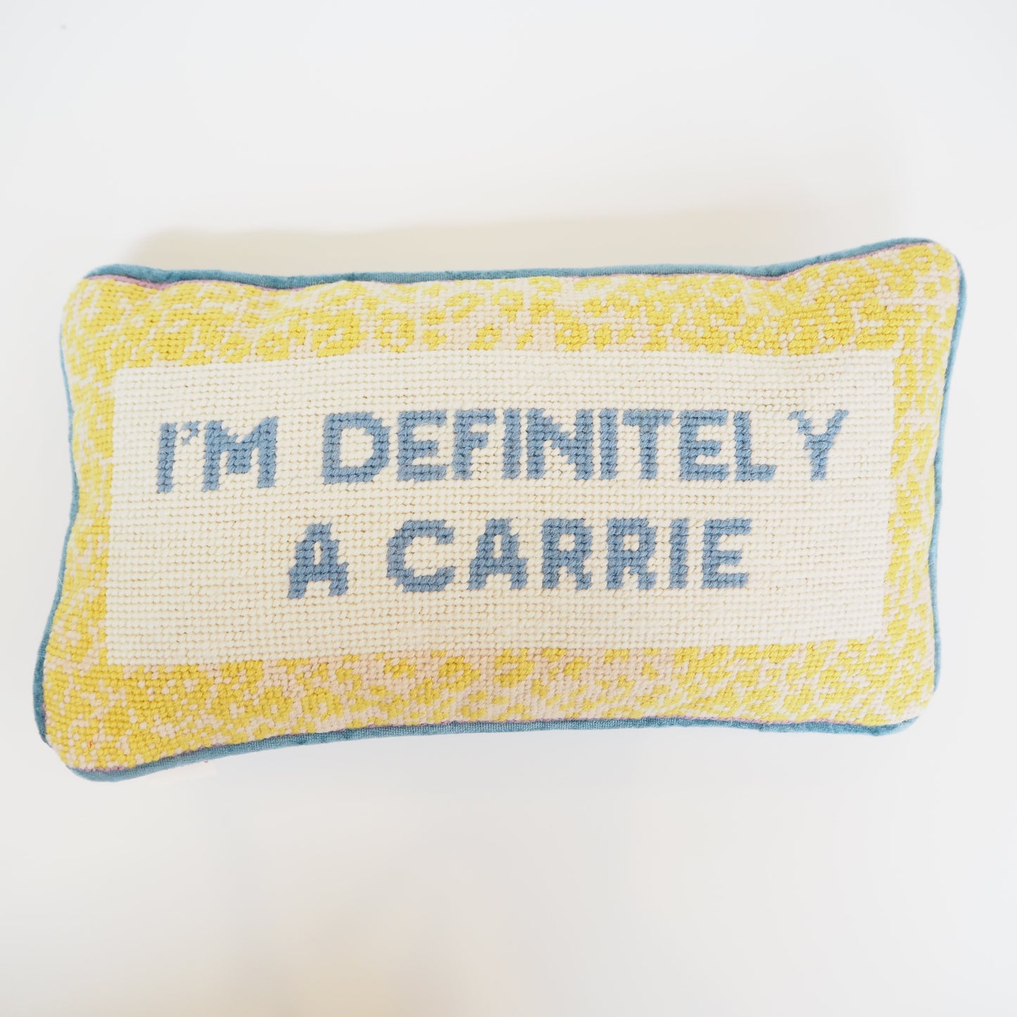 I'm Definitely A Carrie Hooked Pillow