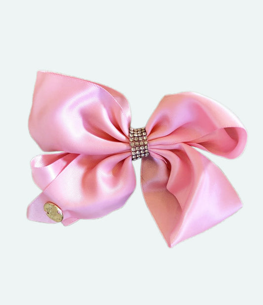 Girl Be Brave Small Pink Bow