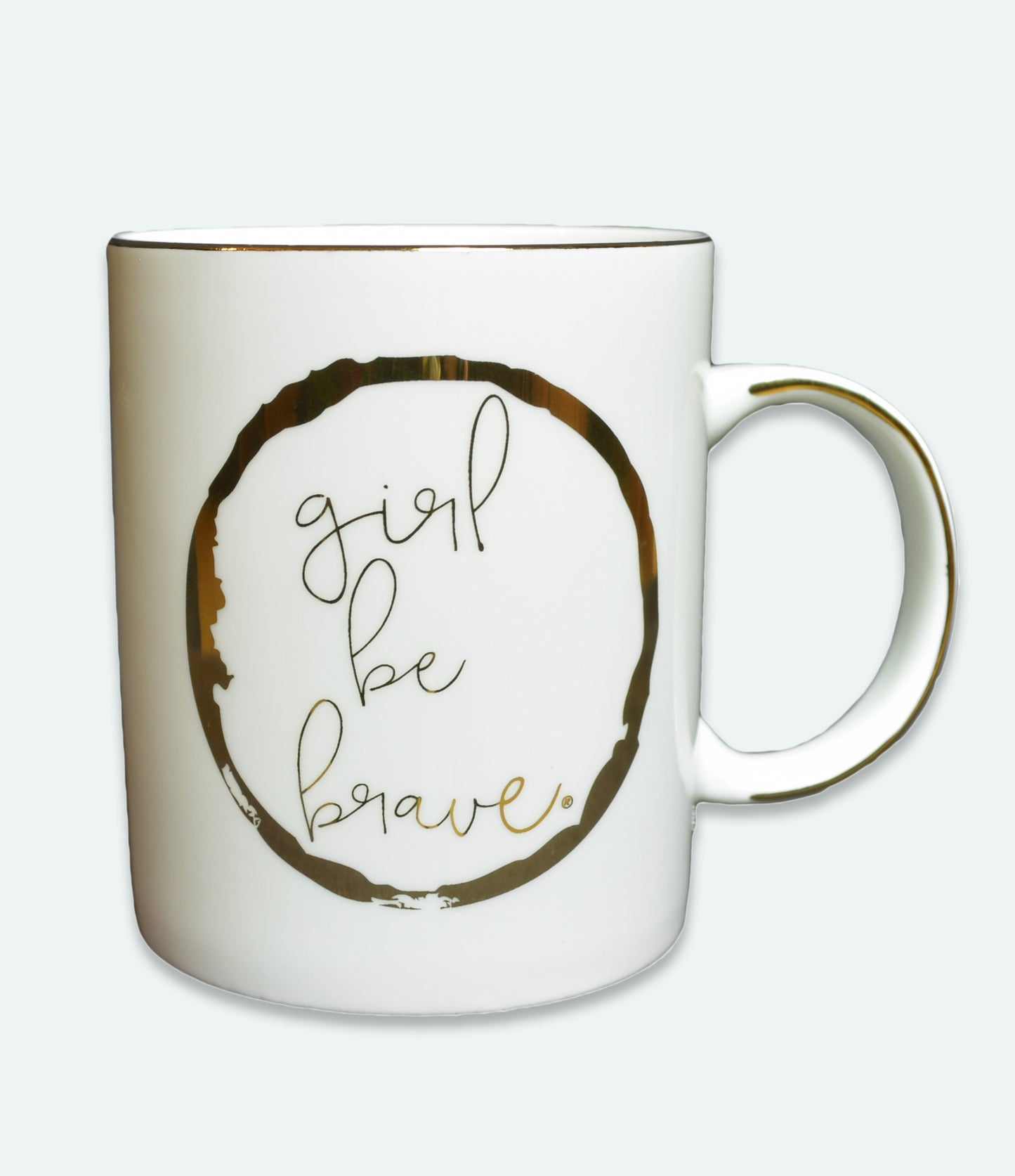 Girl Be Brave Ceramic Coffee Mug