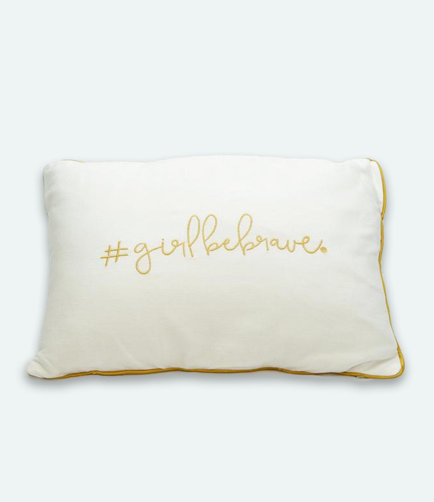 Girl Be Brave Decorative Pillow