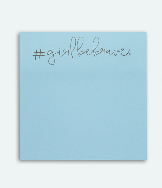 Girl Be Brave Post its