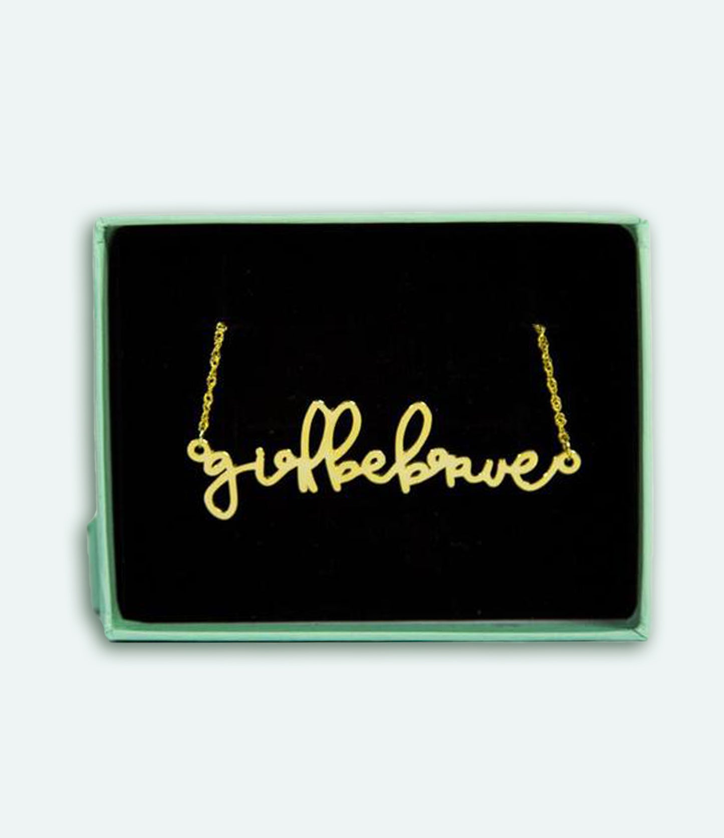 Girl Be Brave Necklace